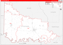 Red Line Map Example